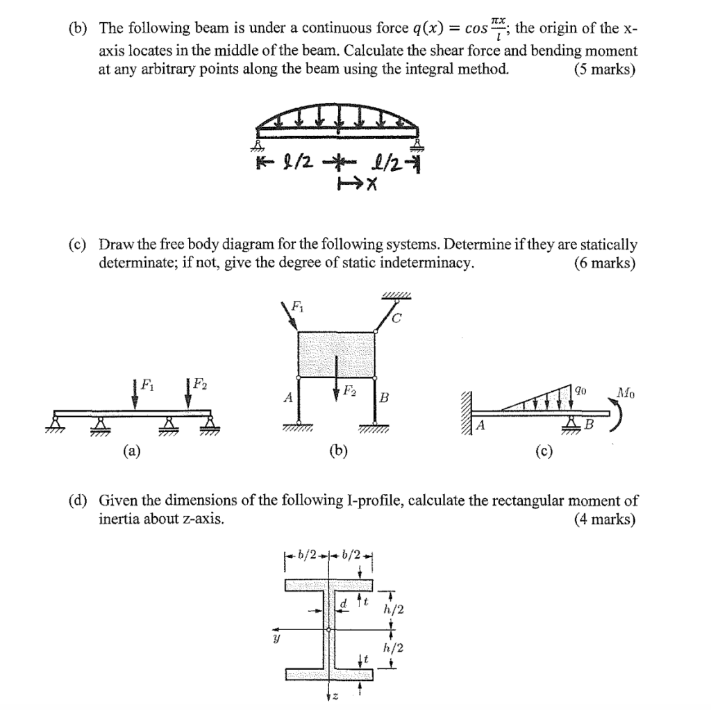 Solved I want to know the solutions of part b,c and d. | Chegg.com