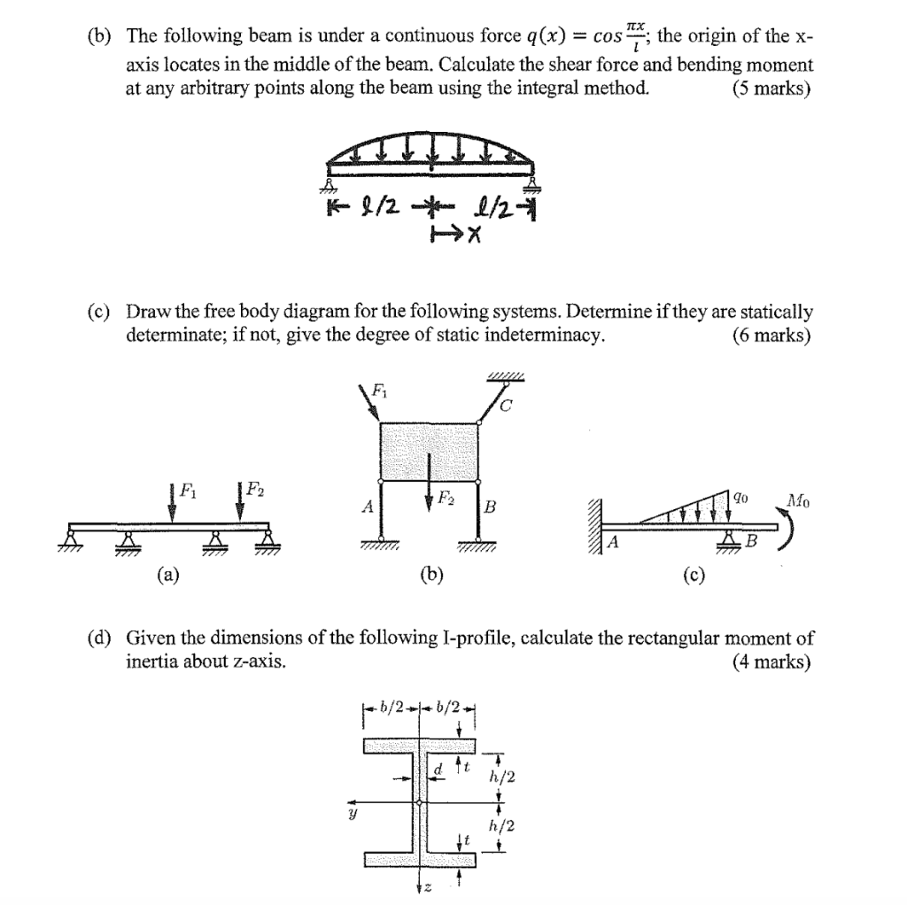 Solved I Want To Know The Solutions Of Part B,c And D. | Chegg.com