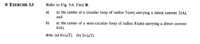 Solved Refer To Fig. 5-6. Find B: A) At The Center Of A | Chegg.com