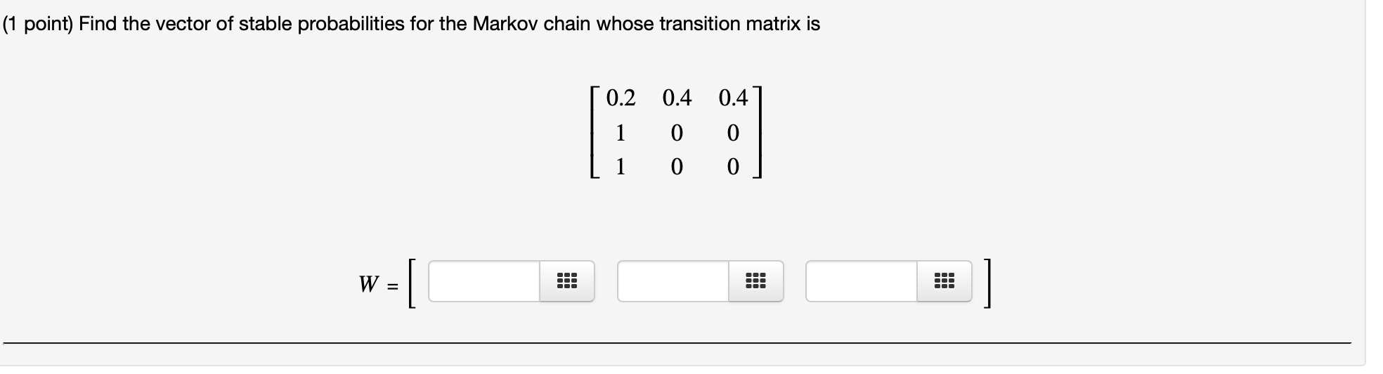 Solved (1 point) As in problem 26 in section 2 of Chapter 5 | Chegg.com