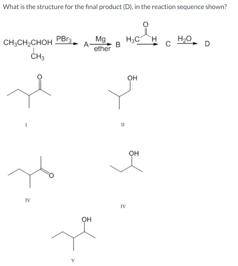 solved-what-is-the-most-likely-product-of-the-following-chegg