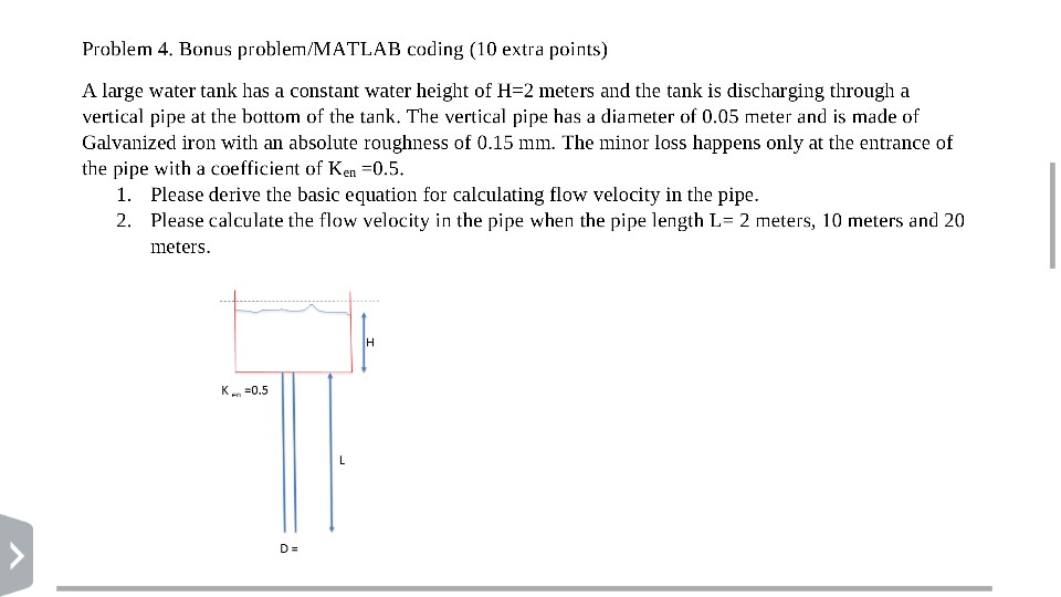 Solved Problem 4. Bonus problem/MATLAB coding (10 extra | Chegg.com