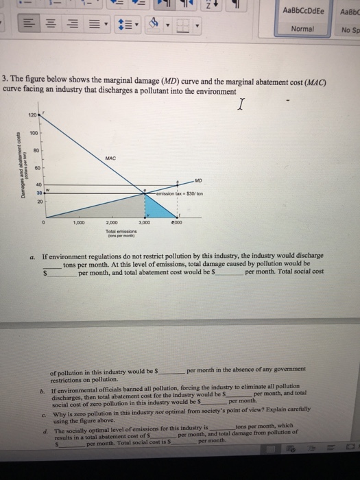 Solved AaBbCcDdEe AaBb Normal No Sp 3. The figure below | Chegg.com