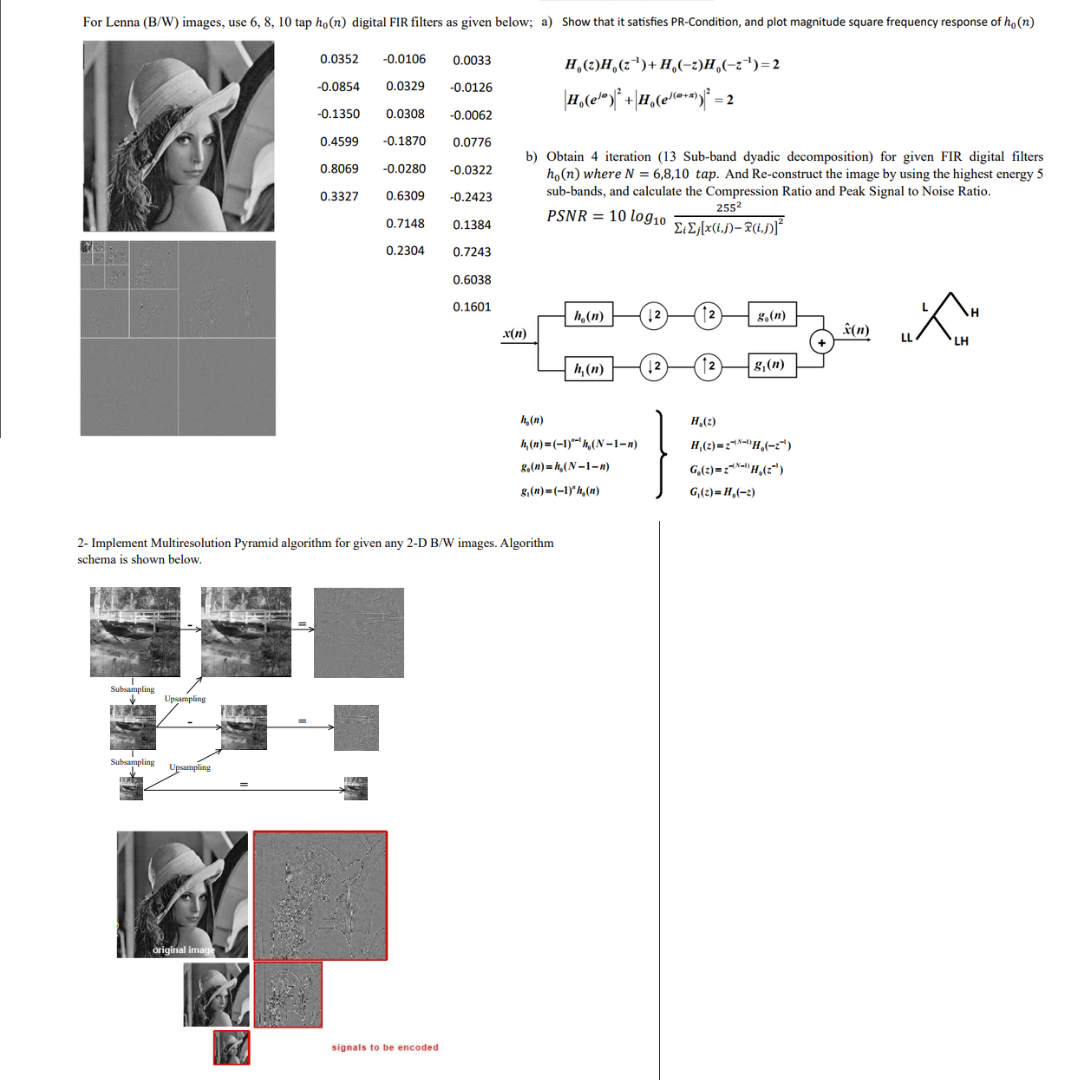 Solved This is a digital signal processing work can you help