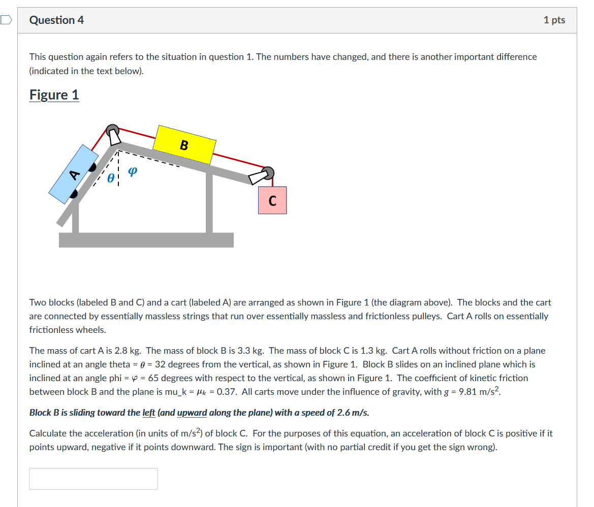 Solved Question 4 1 pts This question again refers to the | Chegg.com