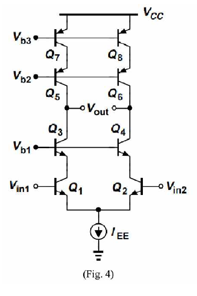 Solved The telescopic cascode of Fig. 4 is to operate as an | Chegg.com