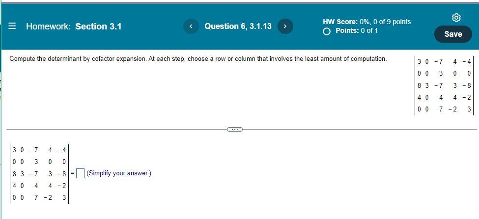 Solved Homework: Section 3.1 100 5 57 2-3 200 0 621 5