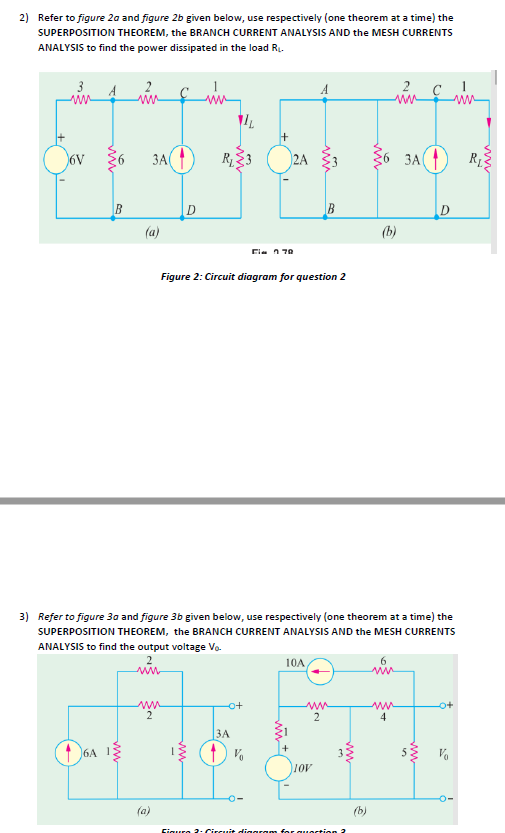 Solved 2) Refer to figure 2a and figure 2b given below, use | Chegg.com