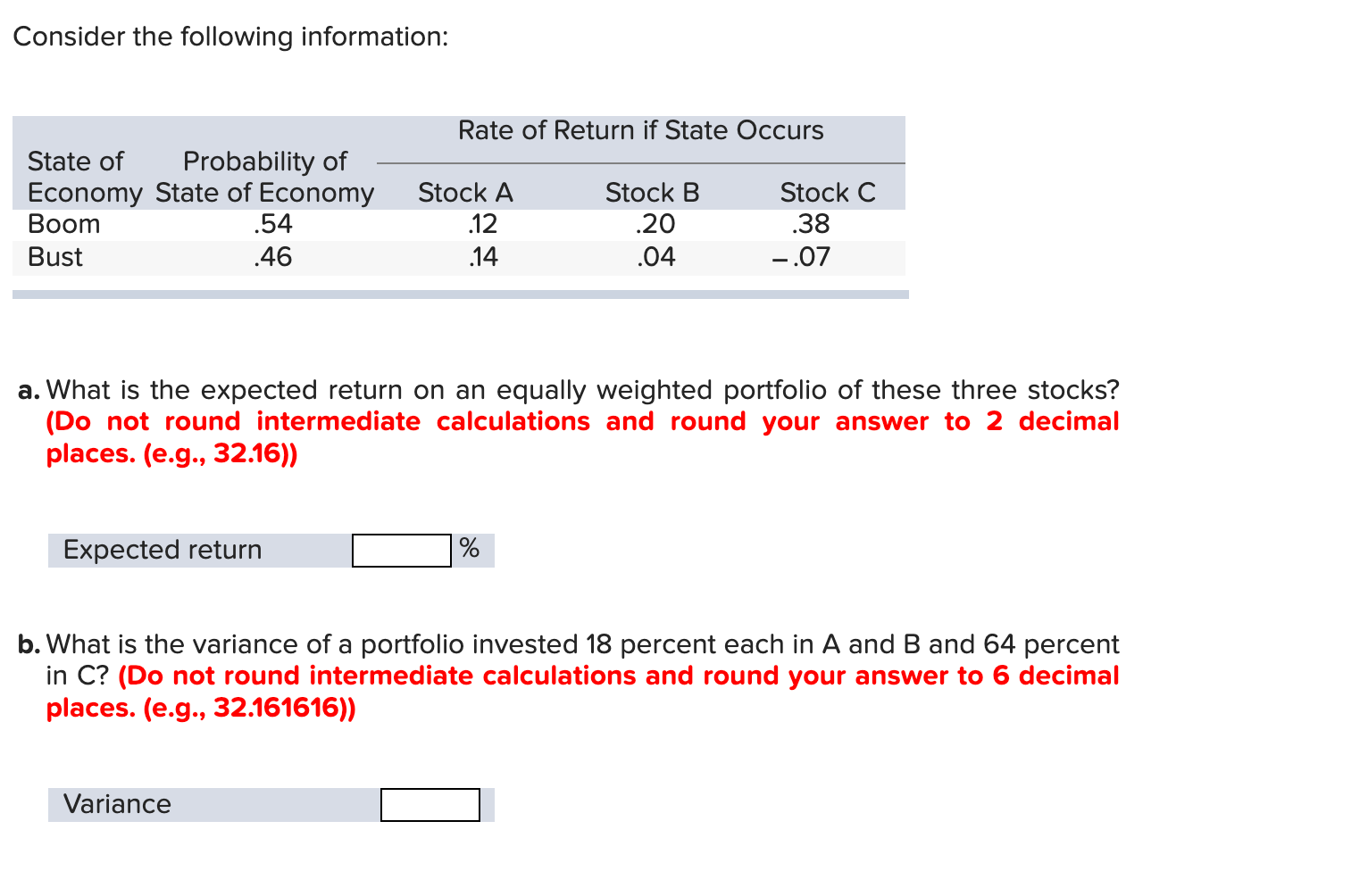 Solved Consider The Following Information: A. What Is The | Chegg.com