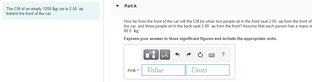 Solved Part A A 920-kg Sports Car Collides Into The Rear End | Chegg.com