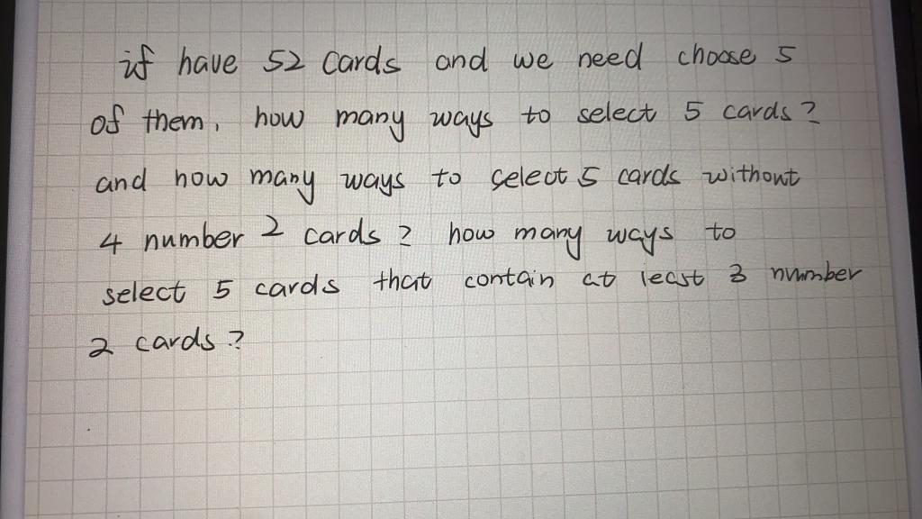 how many ways to choose 2 from 5