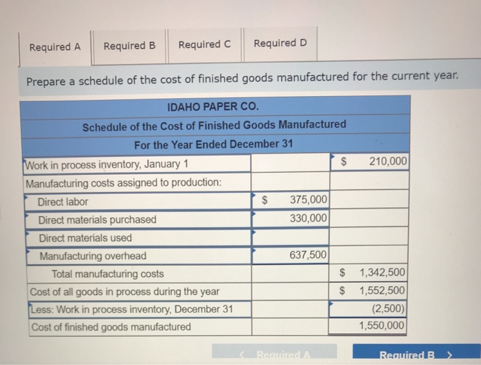 Solved Problem 16.7A Determining Unit Costs Using the Cost