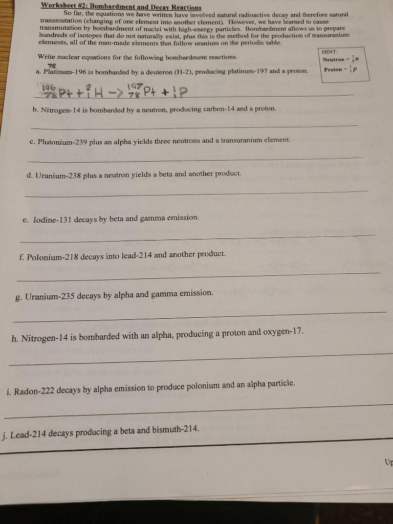 solved-worksheet-2-bombardment-and-decay-reactions-so-far-chegg