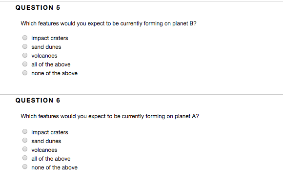 Solved QUESTION 3 The diagram below shows four planets to | Chegg.com