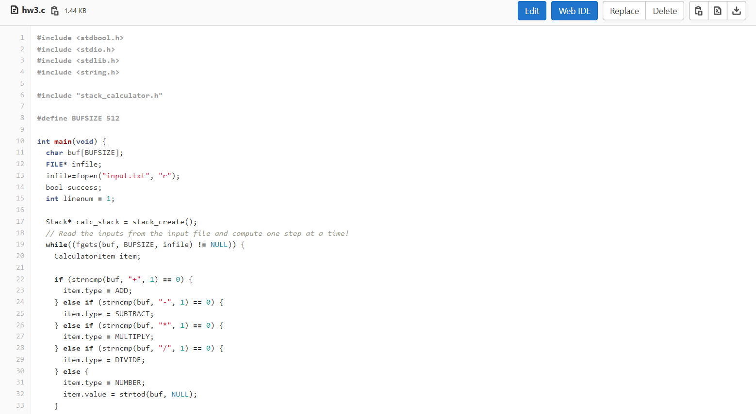 Only code that needs to be changed is inside | Chegg.com