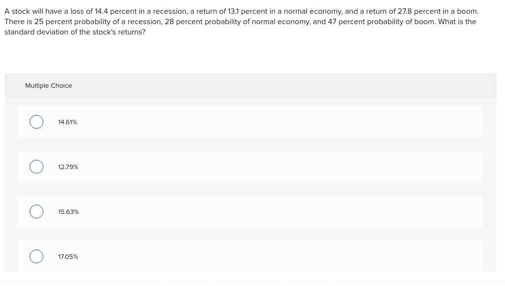 solved-a-stock-will-have-a-loss-of-14-4-percent-in-a-chegg