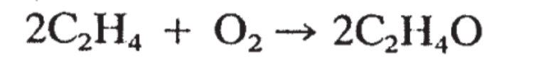 Solved The partial oxidation reaction of ethylene in a | Chegg.com