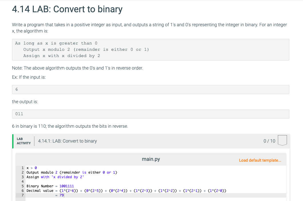 convert binary to integer in python