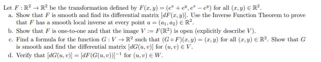 Solved This is for a math analysis class. Please write | Chegg.com