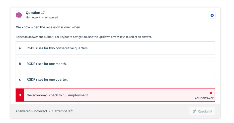 Solved Question 15 Homework. Unanswered Which Of The | Chegg.com