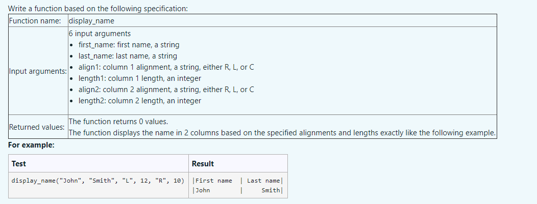 Solved Need to write a function in python to work with the | Chegg.com