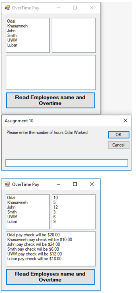 Solved VISUAL BASIC PROGRAMMING: MUST BE DONE IN VISUAL | Chegg.com