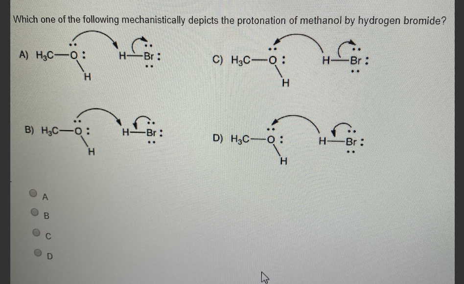 Solved Which one of the following mechanistically depicts | Chegg.com