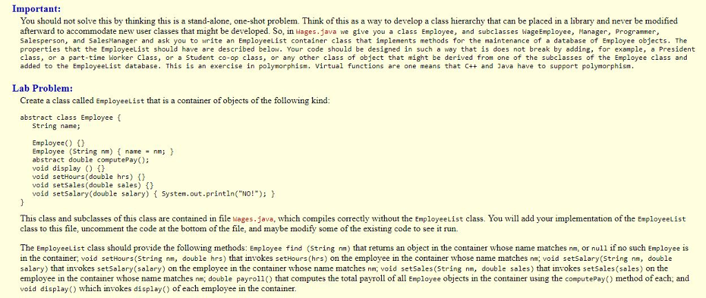 Solved I need help with a Java program. I am having troubles | Chegg.com