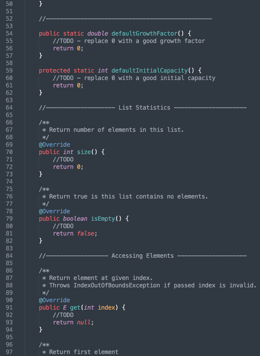 Solved Please complete the parts shown as "TODO" | Chegg.com