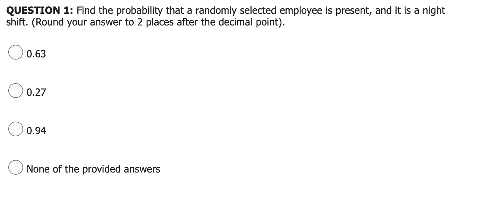 Solved PROBLEM 4. A company's records indicate that on any | Chegg.com