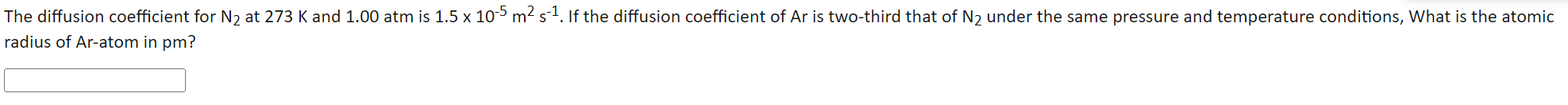 Solved radius of Ar-atom in pm? | Chegg.com