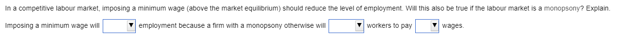 Solved Options for 1: increase, decrease or not affect 2: | Chegg.com