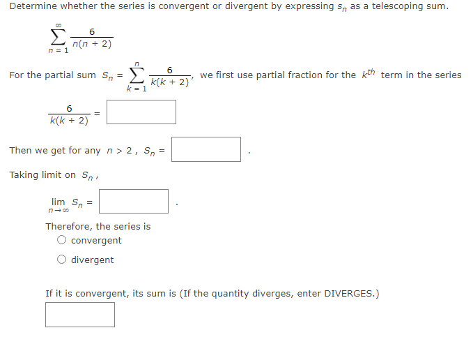 Solved Determine whether the series is convergent or | Chegg.com