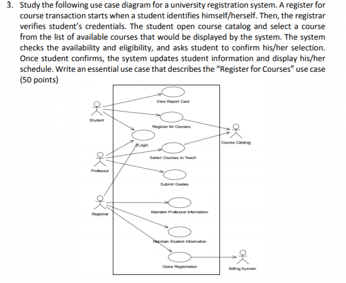 Online University Registration System Editable Uml Us