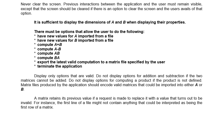 Solved C++ program: Allows the user to add, subtract and | Chegg.com