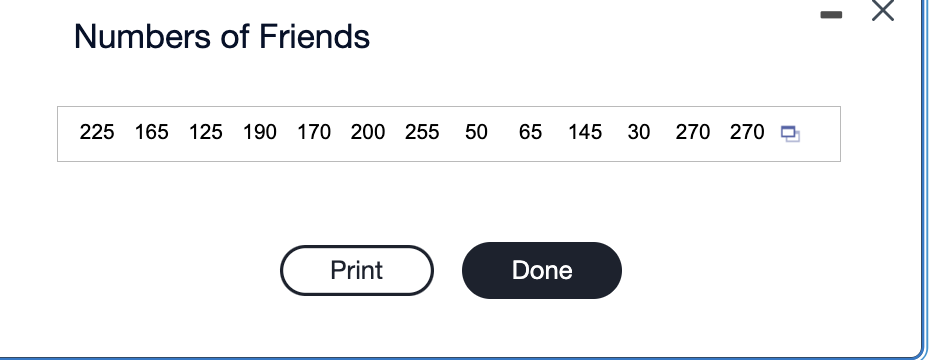 Solved Numbers of Friendsstrong evidence that the mean | Chegg.com