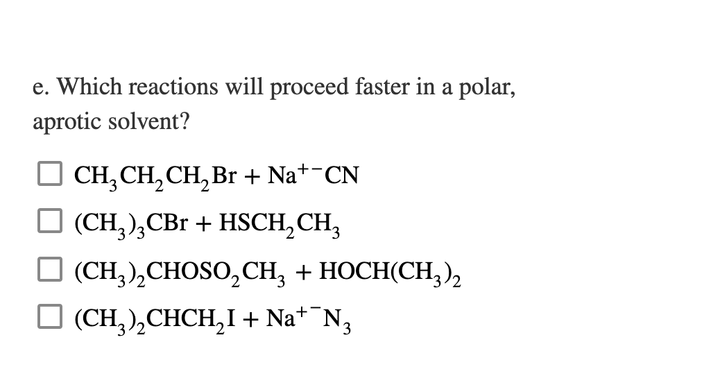 Solved Give the major organic product of each of the