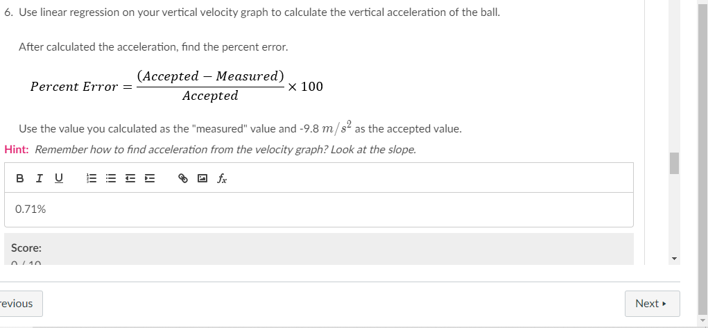 Solved 1. We'll use this data table and graph to analyze the | Chegg.com