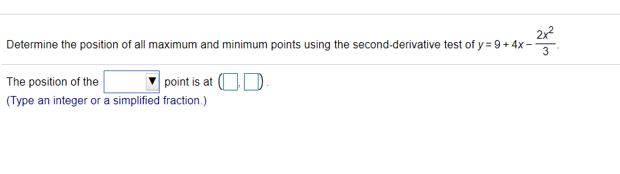 Solved Determine the position of all maximum and minimum | Chegg.com