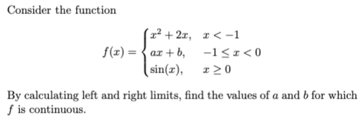 Solved Consider The Function | Chegg.com