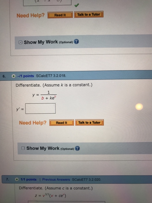Solved Need Help? Read It Talk toa Tutor ReadTak to a Tutor | Chegg.com