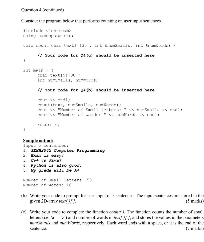 Solved Hi, can you use the words to explain the code of | Chegg.com