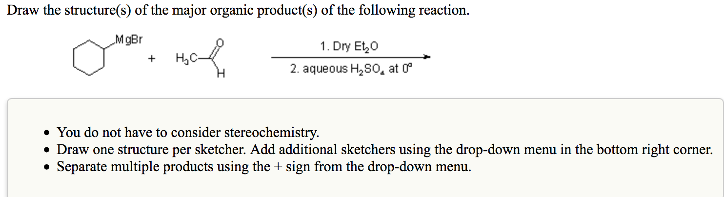 Solved Draw the structure(s) of the major organic product(s) | Chegg.com