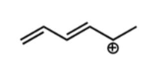 Solved For this structure, there are only three possible | Chegg.com