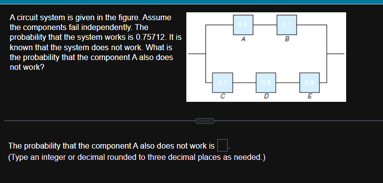 Solved A circuit system is given in the figure. Assume the | Chegg.com