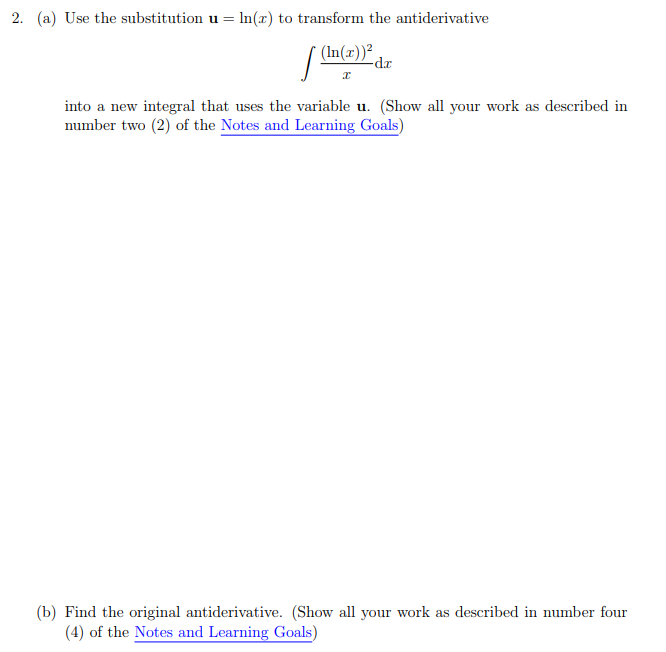 Solved Please show all the work since i need to learn this | Chegg.com