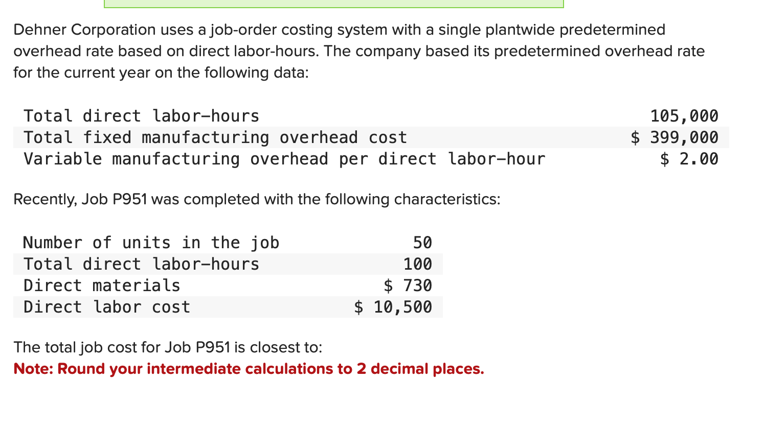 solved-dehner-corporation-uses-a-job-order-costing-system-chegg