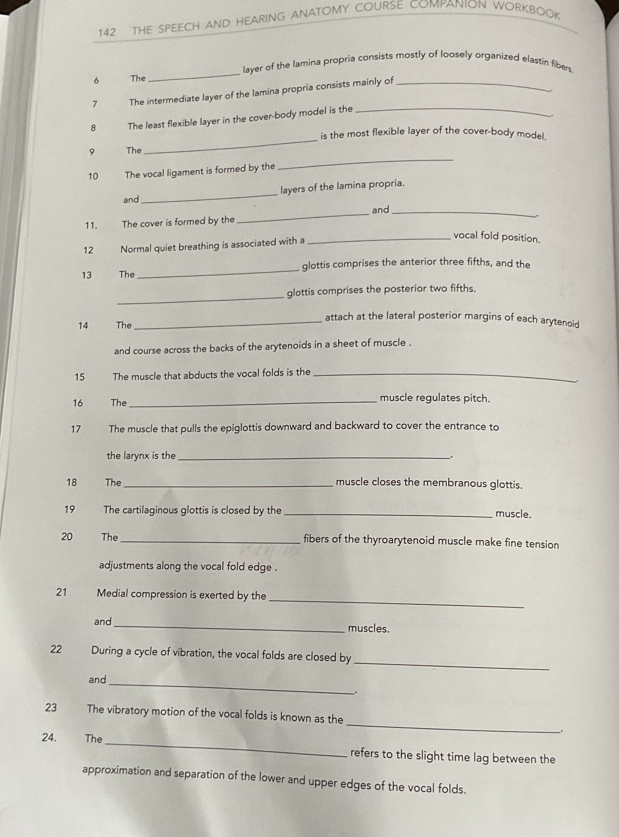 FILL IN THE BLANK FOLDS AND MUSCLES 1. The cuneiform | Chegg.com