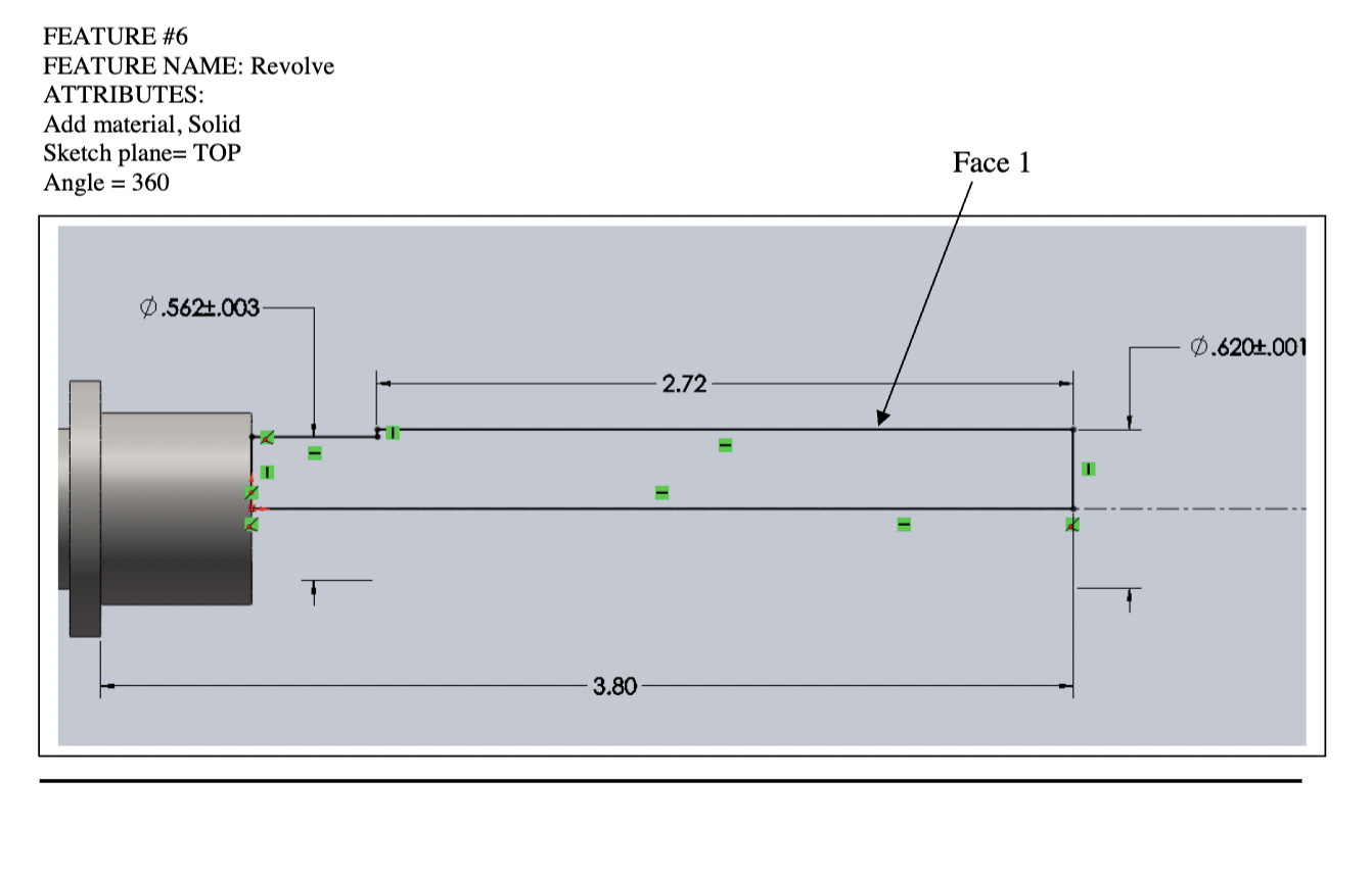 Solved Create a solid model for the part shown in the | Chegg.com