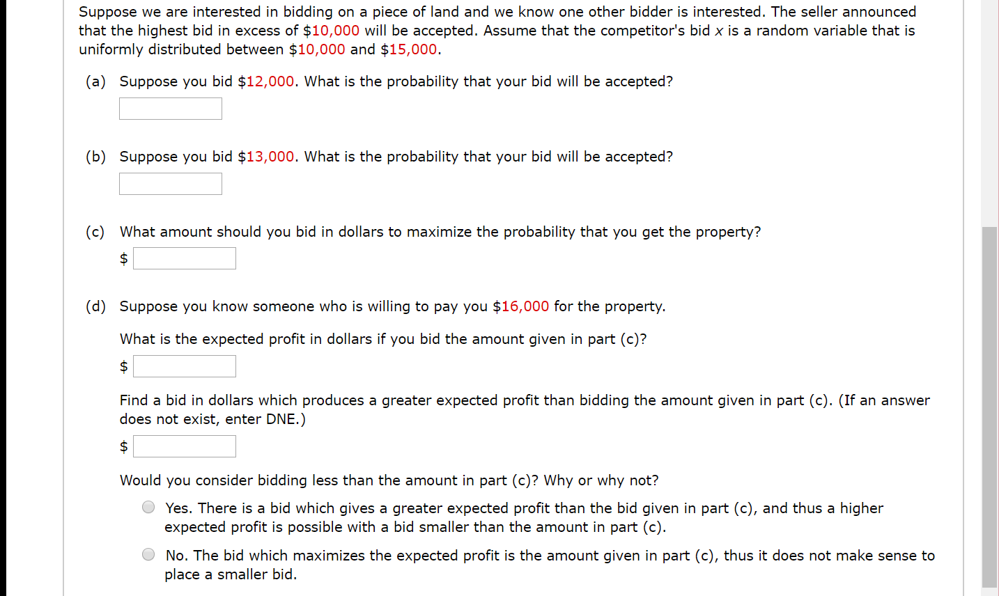 solved-suppose-we-are-interested-in-bidding-on-a-piece-of-chegg